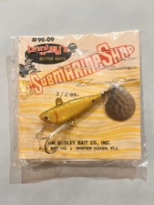 VERY RARE Bagley’s Submarine Shad Lure W/Typed Letter From John Fox/Jim Bagley