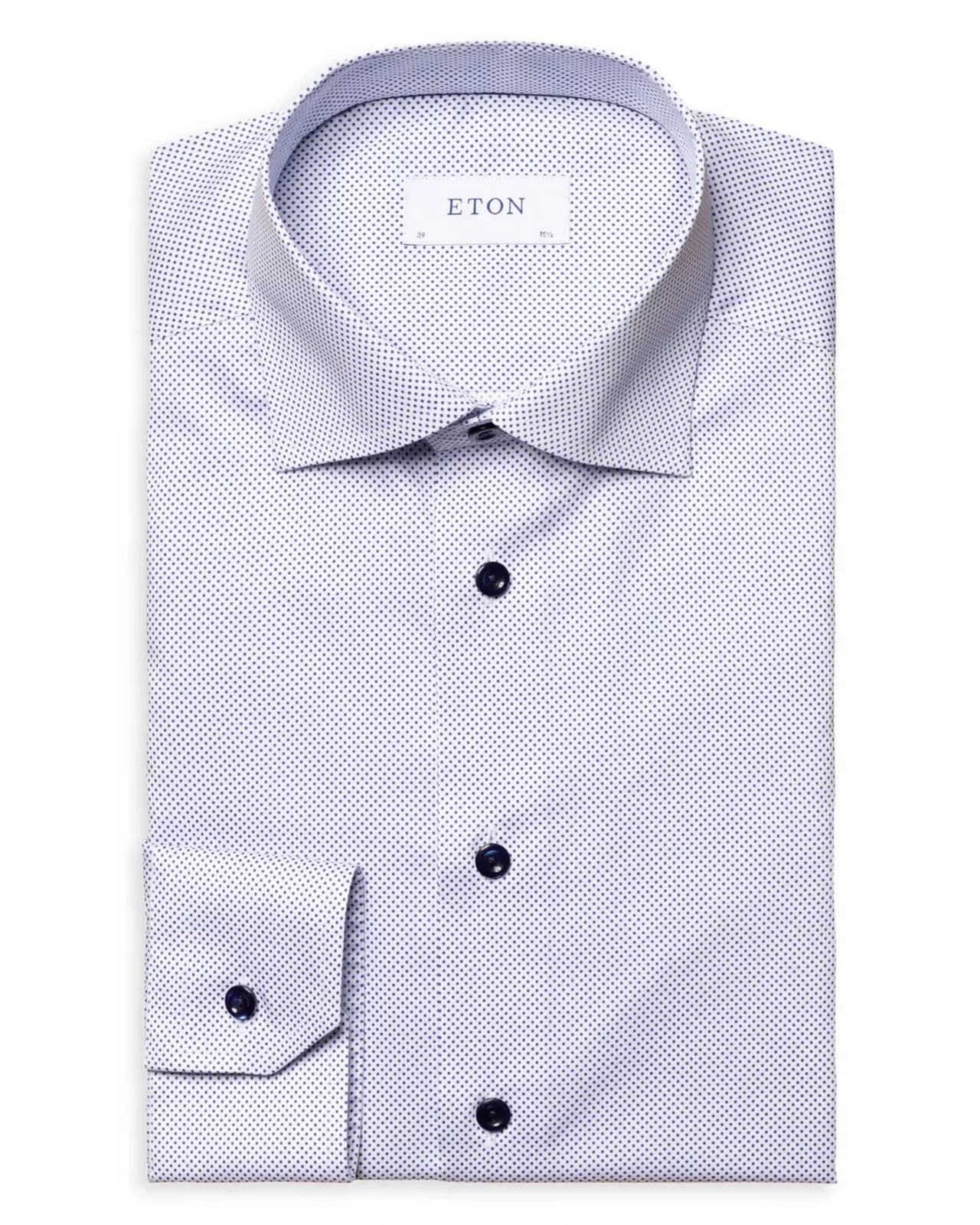 Eton Slim Fit Signature Dot Shirt MSRP $270