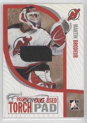 2005 ITG Passing the Torch Game-Used Jerseys Martin Brodeur #PTT-05 HOF 4p5