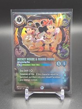 Lorcana Mickey Mouse  Minnie Mouse - Adventuring Duo Enchanted 238/207 Foil