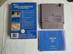 JEU DISNEY ADVENTURES IN THE MAGIC KINGDOM NINTENDO NES COMPLET PAL FR FAH
