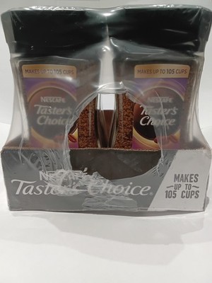 Nescafe Tasters Choice 100% Columbian Medium Instant Coffee, 7 Ounce (4 PACK)