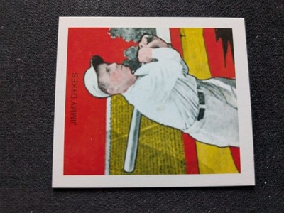 1933 Tattoo Orbit Baseball Card # Jimmy Dykes - Chicago White Sox (NM)
