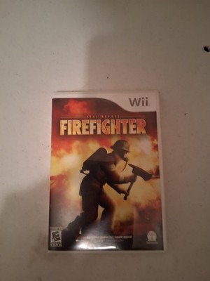 Real Heroes Firefighter - Nintendo Wii-tested working-read description