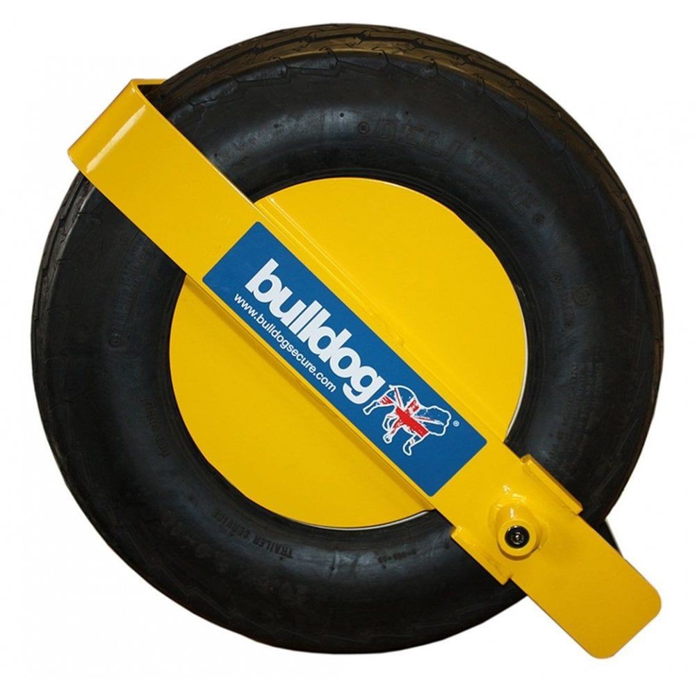 Trailer / Caravan Wheel Clamp fits 4.80/4.00 x 8 tyres BULLDOG TRAIL CLAMP TC100