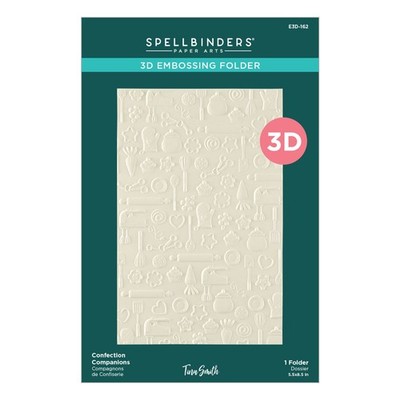Spellbinders 3D Embossing Folder by Tina Smith-Confection Companions