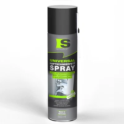 Spraytive 500ml Universal Haftschmierfett Spray – Sprühfett & Kriechöl für Auto