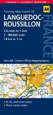 AA Road Map Languedoc-Roussillon (AA Touring Map France 10):... by AA Publishing