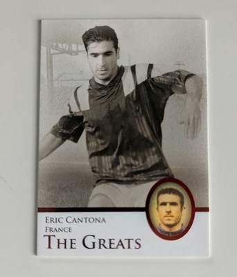 2013 Futera Greats Unique Soccer CANTONA Rubi /240 Parallel Mint France Man U