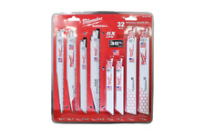 Milwaukee 49-22-1132 32-Piece Reciprocating Saw Mega SAWZALL Blade Kit_NEW