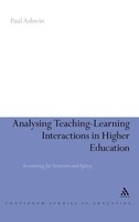 Paul Ashwin | Analysing Teaching-Learning Interactions In Higher Education