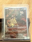 Pokémon Team Rockets Meowth 203/182 Destined Rivals NM