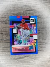 2022 Panini Donruss - Rated Rookie Antonio Santillan #31 Holo Blue (RC)