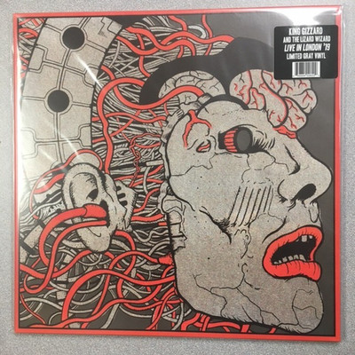 King Gizzard & the Lizard Wizard - Live in London '91 GRAY VINYL 3-LP Set/Sealed