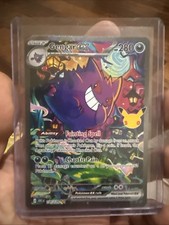 Carta Pokemon Gengar Ex 154/128 30° Anniversario
