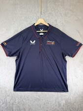 ORACLE RED BULL RACING F1 TEAM x CASTORE Men UK 4XL 2024 Pit Crew Polo Shirt