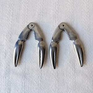 Vintage Westmark Germany Lobster Crackers Set of 2 Aluminum Seafood Platter