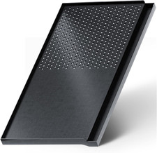 Grillplatte Aufsatz F&uuml;r Gaskocher Eckig 45X24 Cm, Antihaftbeschichtete Grillpfan