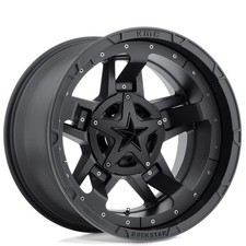 20x10 Xd Wheels Xd827 Rockstar 3 Matte Black With Custom Opt Rims 4pcs