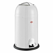 Wesco Kickmaster Junior Poubelle à pédale Blanc 12 Litres