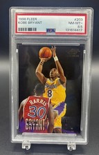 1996-97 Fleer Kobe Bryant Rookie #203 Rookie Card (RC) PSA 8.5. rookie card picture
