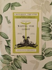 Waiting for Godot Criterion Theatre 1955 Programme - Samuel Beckett