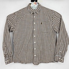 Johnnie O Shirt Mens XL Button Down Long Sleeve Checkered Casual Hangin Out