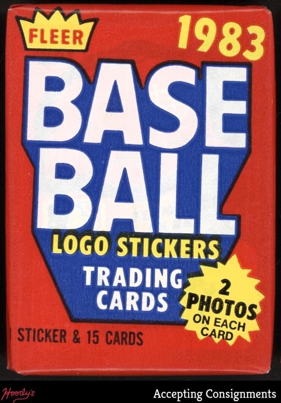 1983 Fleer Baseball Sealed Wax Pack -  Tony Gwynn Wade Boggs RC Rookie ?