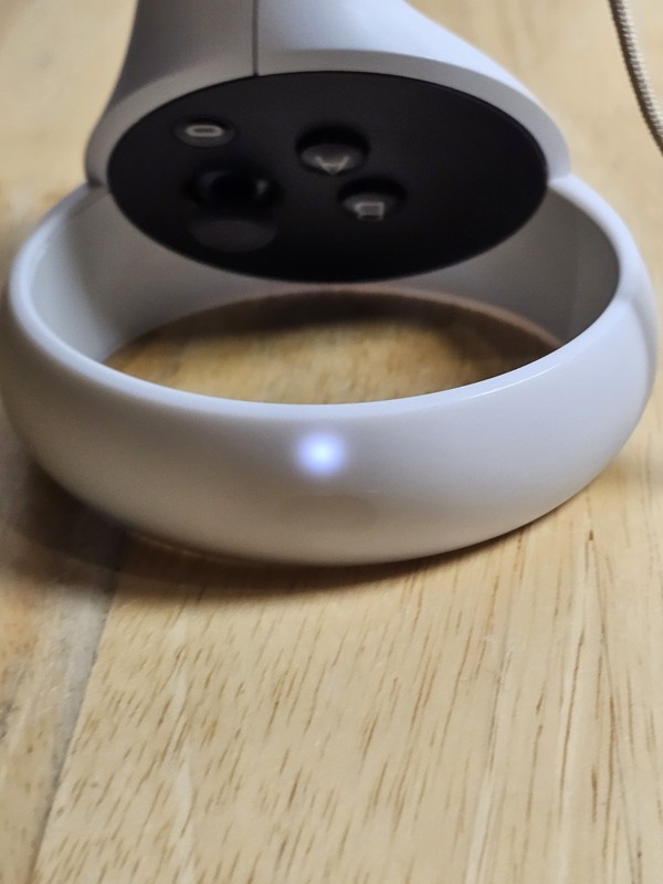 Oculus Quest 2 VR Controller Right-Hand Side Fully Tested With Wrist Strap. Meta