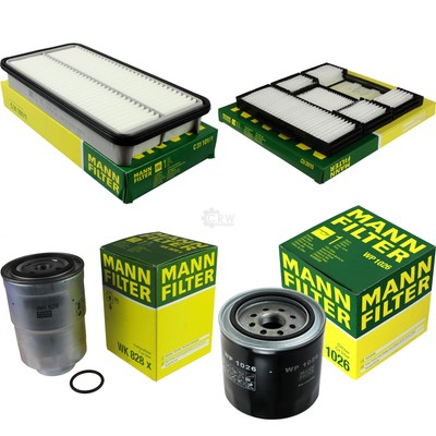 MANN-FILTER Inspektionspaket Filtersatz für Toyota Corolla Station Wagon 2.0 D