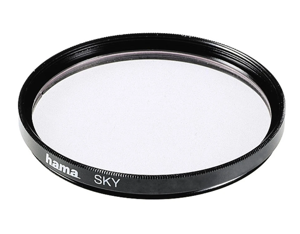 Hama Skylight-Filter 58mm Sky-Filter für Digital Foto DSLR DSLM Kamera Camcorder