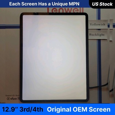 Discount Original OEM iPad Pro 12.9 3rd / 4th LCD Replacement Screen Digitizer