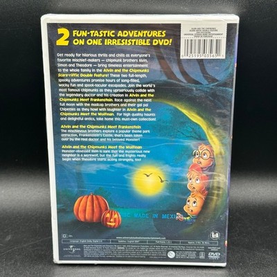Alvin and the Chipmunks Scare-riffic Double Feature (DVD, 2008, 2