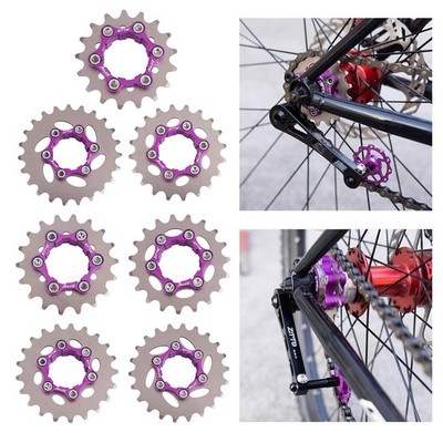 MTB Single Speed Kassettenzahnrad mit Sicherungsring Freilauf