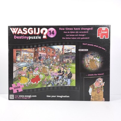Wasgij Destiny #14 Jumbo 1000 Piece Jigsaw Puzzle Complete How times have change