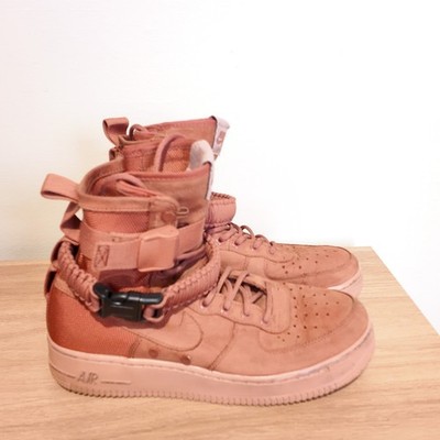 Nike SF AF1 Air Force 1 High Dusty Peach Mens Sneaker 864024-204 Men's 8
