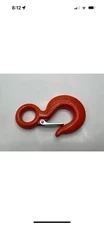 Campbell 3924515PL , #25, WLL 3 Ton, Alloy Eye Hoist Hook w/ Latch 