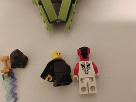 Lego Ninjago Rattlecopter 9443 with instructions READ missing 1 piece and figure