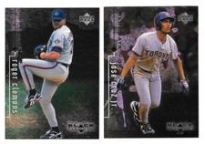1999 Upper Deck Black Diamond - TORONTO BLUE JAYS Team Set