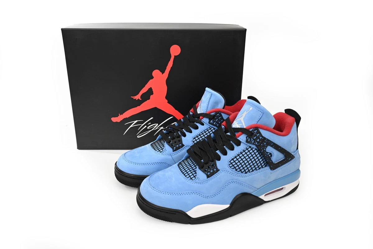 Size 10.5 - Jordan 4 Retro x Travis Scott Mid Cactus Jack for sale