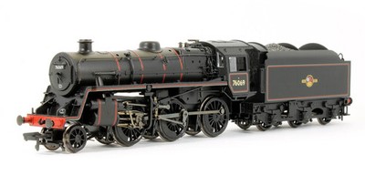 Bachmann gebrauchter 32-951 Standard Class 4MT 2-6-0 76069 schwarz BR1B Tender spät 