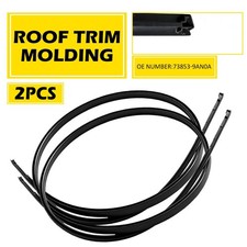 2x Roof Drip Molding Weatherstrip Black For Nissan Sentra 2014 2015 2016 2017 2x Roof Drip Molding Weatherstrip Black For Nissan Sentra 2014 2015 2016 2017