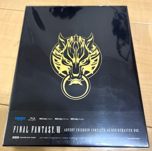 Final Fantasy Vii Advent Children Complete 4K Hdr Remaster Box Blu-Ray Japan-image