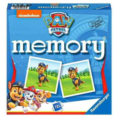 RAVENSBURGER Paw Patrol Memory Game - Matching Cards for Kids