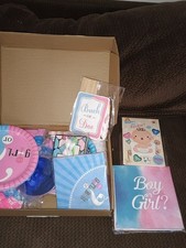 Gender Reveal Party Decoration Set Party Kit Plus Shirts