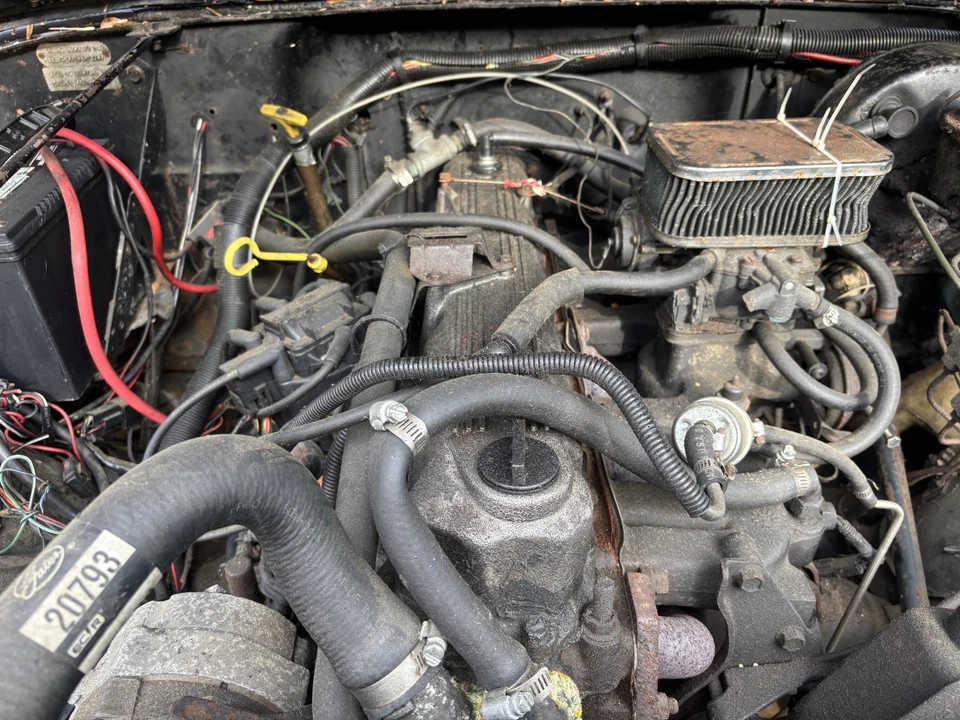 76-91 JEEP WRANGER JEEP CJ 5 7 4.2L 4X4 ENGINE BLOCK ASSEMBLY TESTED WORKING - Image 2 of 4