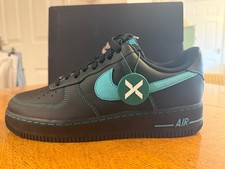 Nike Air Force 1 Low Un-Tiffany (UK Size 9) Black/Dusty Cactus - UK Delivery