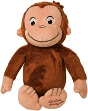 KIDS PREFERRED Curious George Monkey Stuffed Animal Plush Toys Soft Cutest Cu...