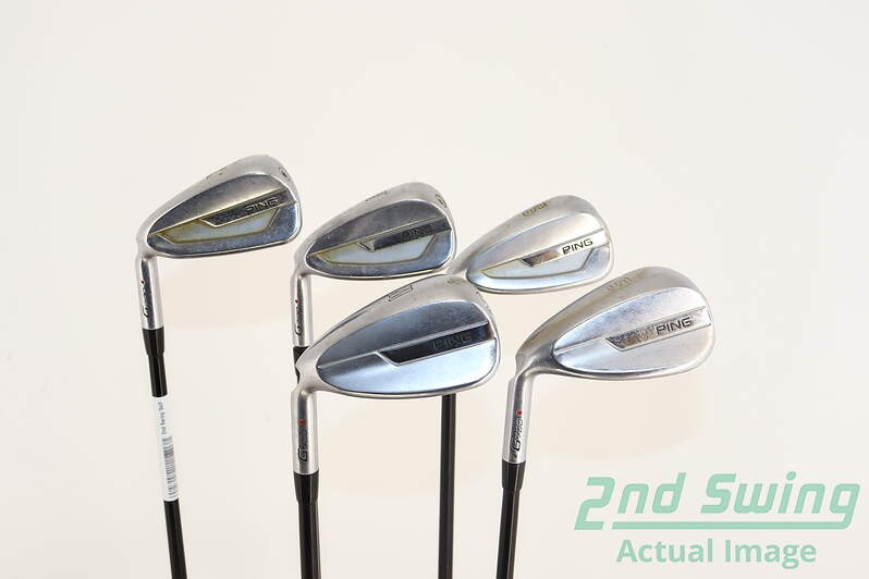 Ping G700 Iron Set 7-PW SW Graphite Senior Left Red dot +1/2