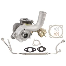 Turbo Kit With Turbocharger Gaskets & Oil Line For Audi TT VW Golf Jetta ATC